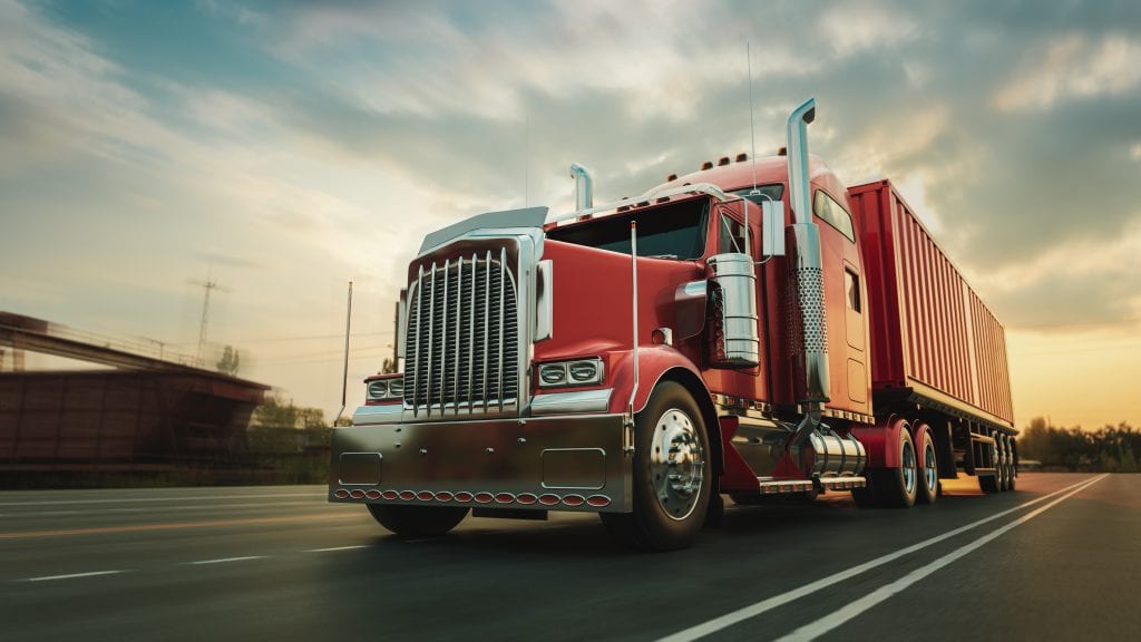 speeding tractor trailer before West Virginia truck accident