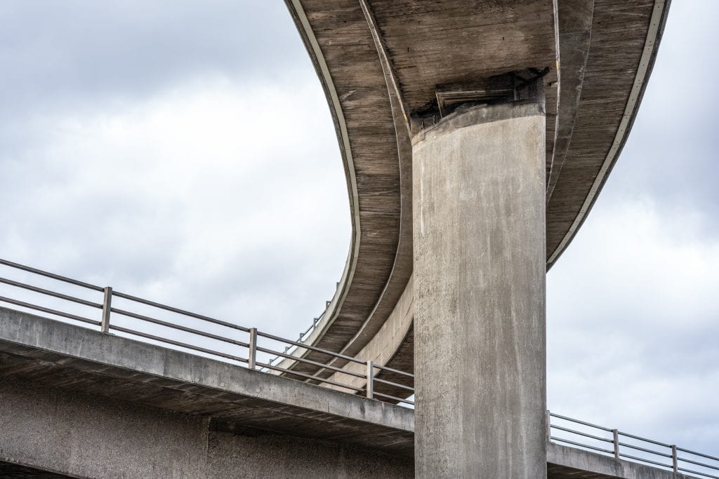 West Virginia interstate overpass